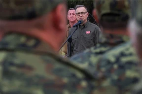 Дуда: «Мы даже выявляем сотрудников беларуских спецслужб, которые «толкают» группы мигрантов к пограничной полосе»